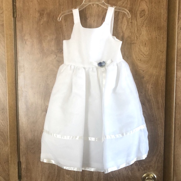 Flower girl’s dress toddler size 4 - Picture 1 of 8